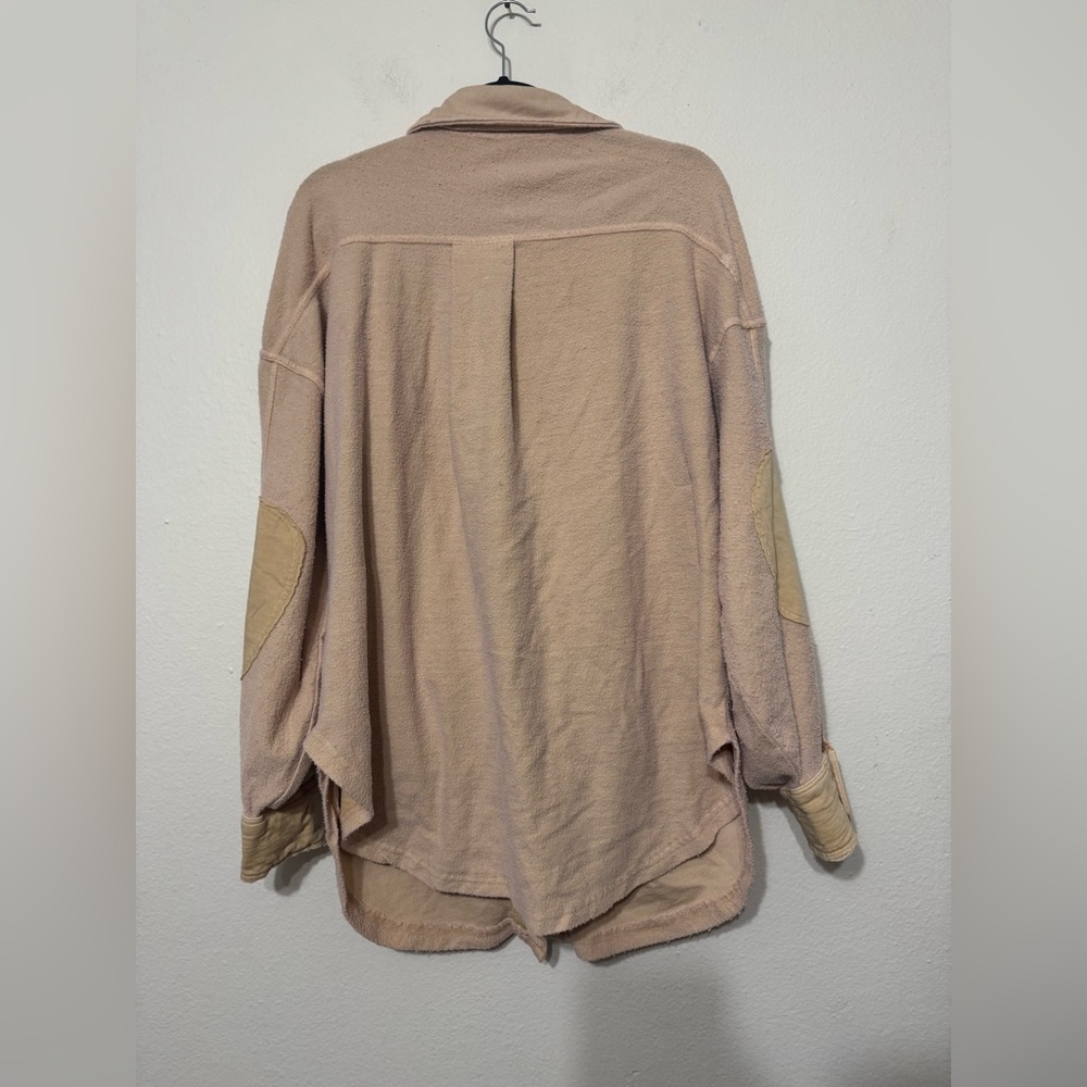 Free People Ruby Shacket Oversized Large NWT - Picture 9 of 14